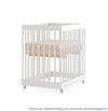 Berço Haus Nature 3 em 1 Palitado - Branco