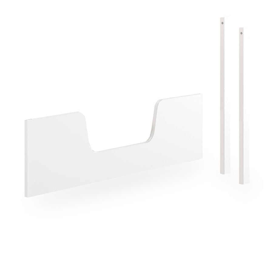 Meia Grade de Transformação Para Mini Cama Haus Nature Palitado - Branco