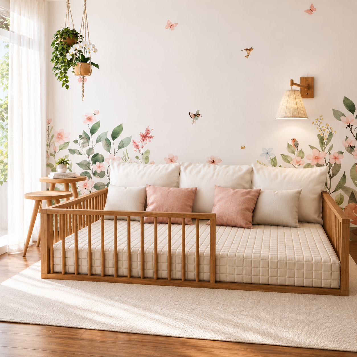 Cama Montessoriana Casal Fazenda - Freijó