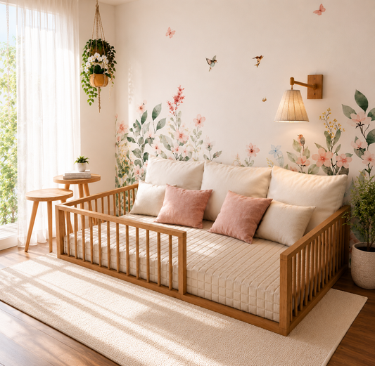 Cama Montessoriana Casal Fazenda - Freijó