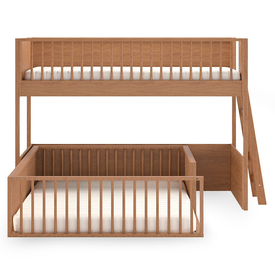 Beliche Infantil Montessoriana Com Cama de Casal Fazenda - Freijó