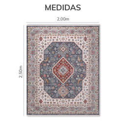 Tapete Arábia - Azul