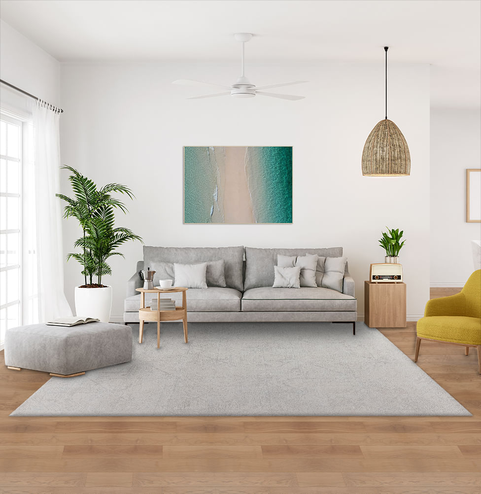 Tapete Linhas Relevo - Cru