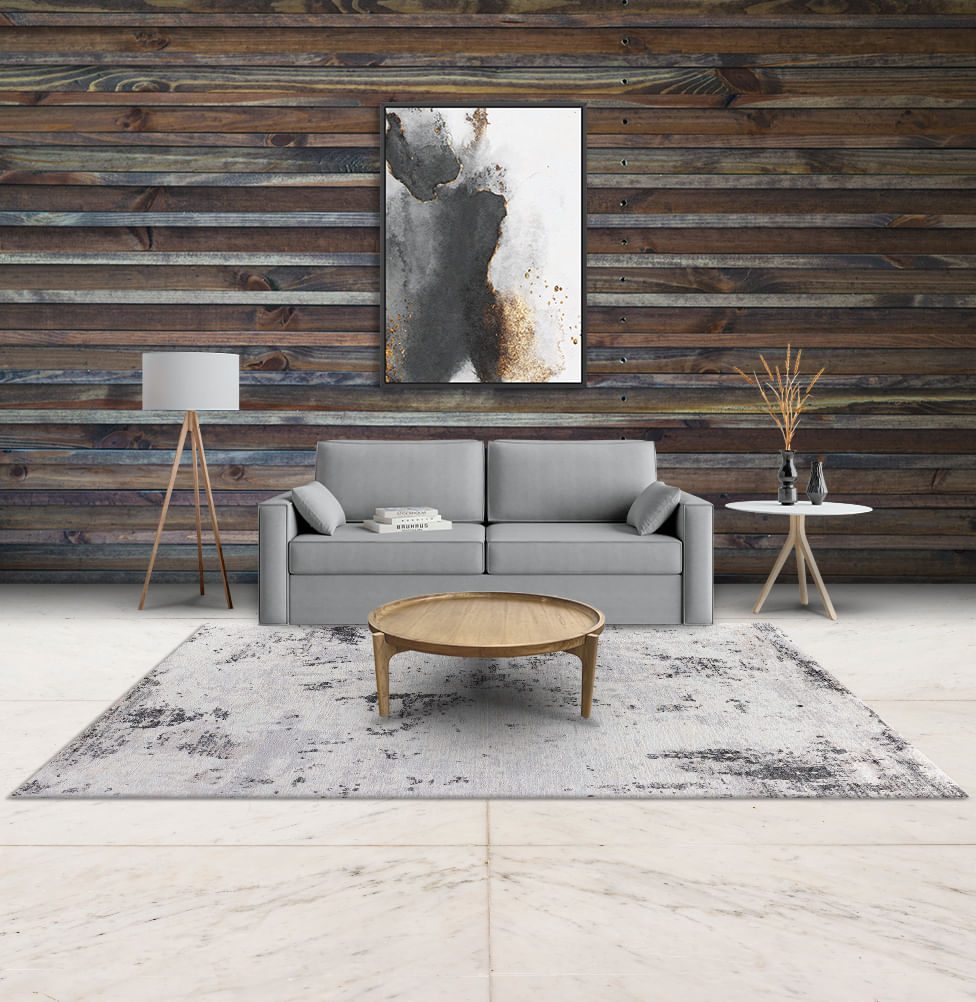 Tapete Mahvas - Cinza