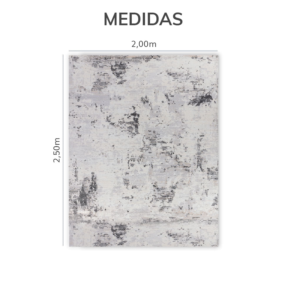 Tapete Mahvas - Cinza