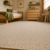 Tapete Rafia Maxi Bege - 2,00 x 2,50 m