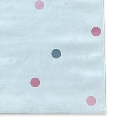 Tapete Infantil Passadeira Poá Rosa - Playmat