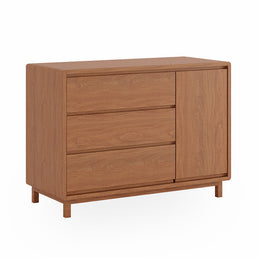 Cômoda de Bebê Nord Com Porta - Freijó