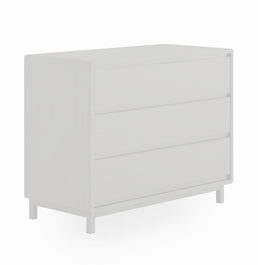 Cômoda de Bebê Nord 3 Gavetas - Branco