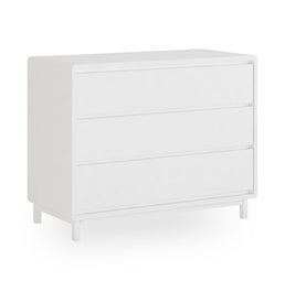 Cômoda de Bebê Nord 3 Gavetas - Branco