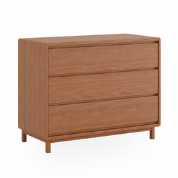 Cômoda de Bebê Nord 3 Gavetas - Freijó
