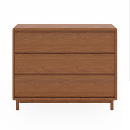 Cômoda de Bebê Nord 3 Gavetas - Freijó
