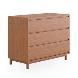 Cômoda de Bebê Nord 3 Gavetas - Freijó
