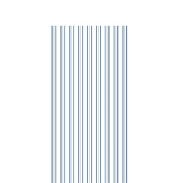 Papel de Parede Infantil Listra 3 Cores Azul