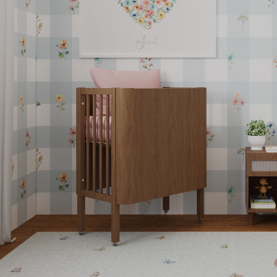 Kit de Transformação Para Mini Berço Nord - Freijó Old