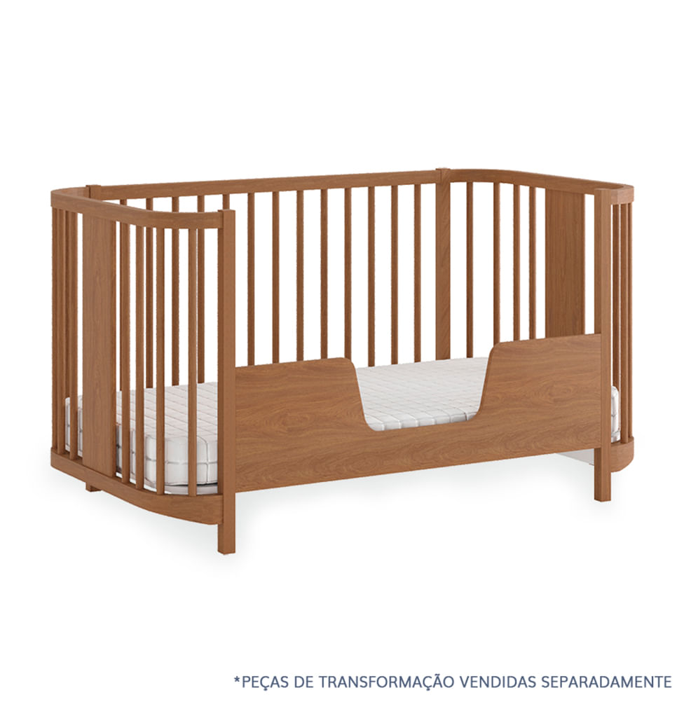 Meia Grade de Transformação Para Mini Cama Raika - Freijó