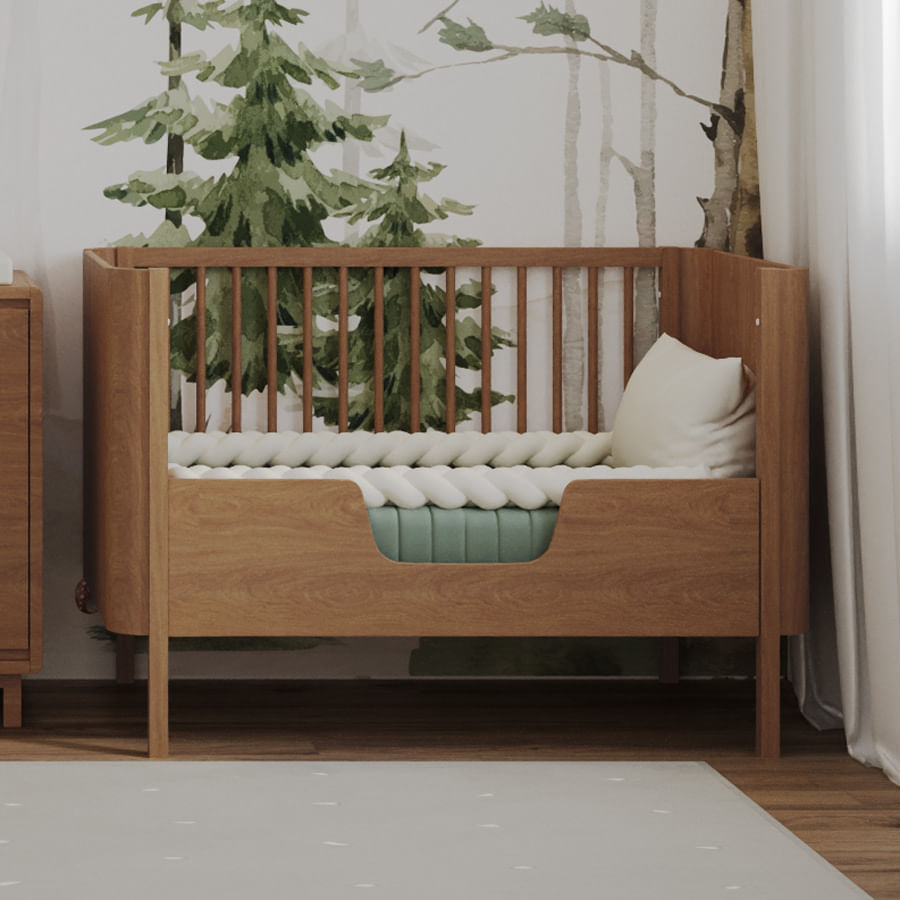 Meia Grade de Transformação Para Mini Cama Nord - Freijó