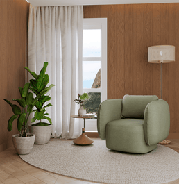 Poltrona Olivia - Verde