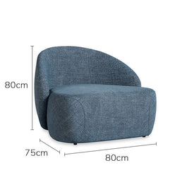 Poltrona Concha - Azul