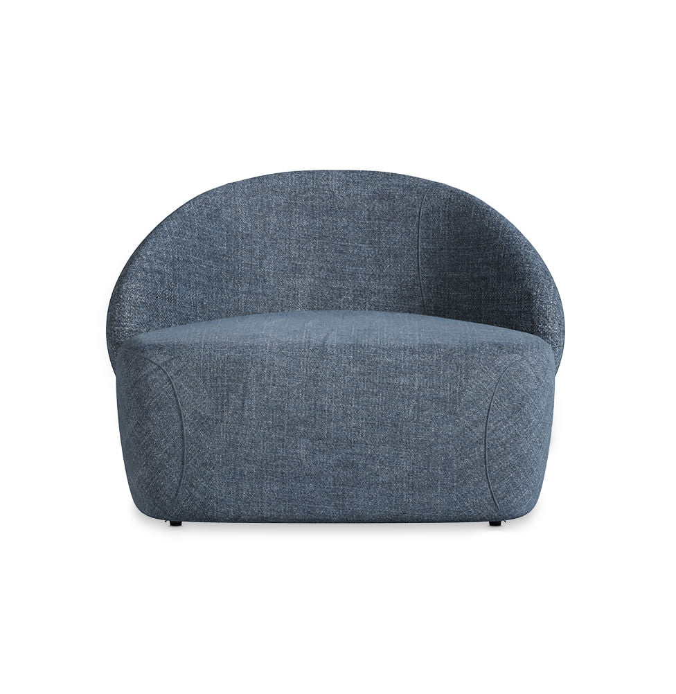 Poltrona Concha - Azul