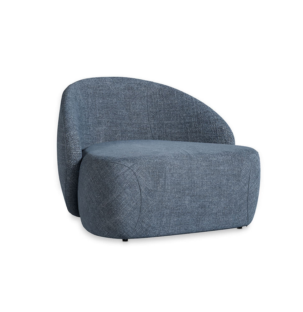 Poltrona Concha - Azul
