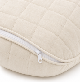 Almofada de Amamentação Quadradinho - Linho