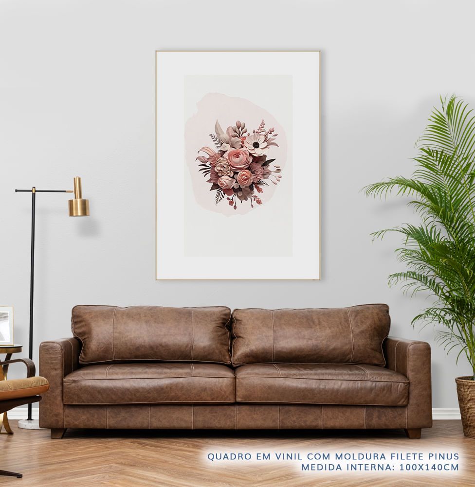 Quadro Bouquet Outono - Vertical