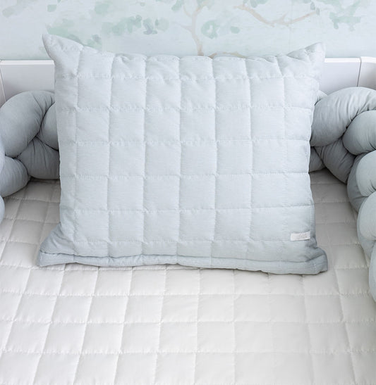 Almofada Quadradinho Chambre 40x30cm - Verde Mescla