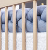 Trança 4m para Berço e Cama Quadradinho Chambre - Azul Mescla