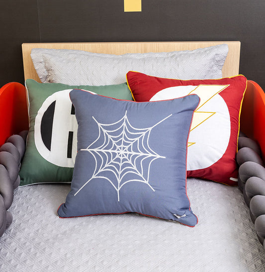 Capa de Almofada Homem Aranha Quadrada 50x50 cm