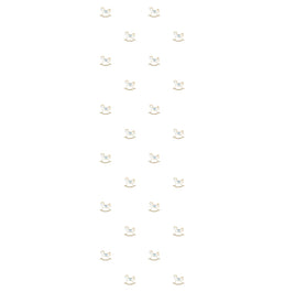 Papel de Parede Cavalinho de Pau Aquarela Azul