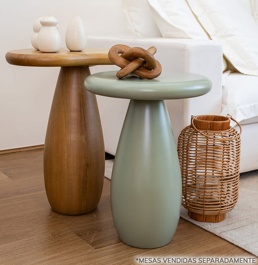 Mesa Lateral Kinder Madeira Damasco - 60cm