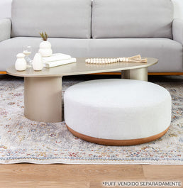 Mesa de Centro Nord Grande - Champagne