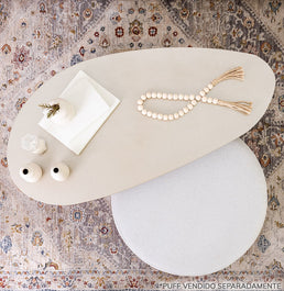 Mesa de Centro Nord Grande - Champagne