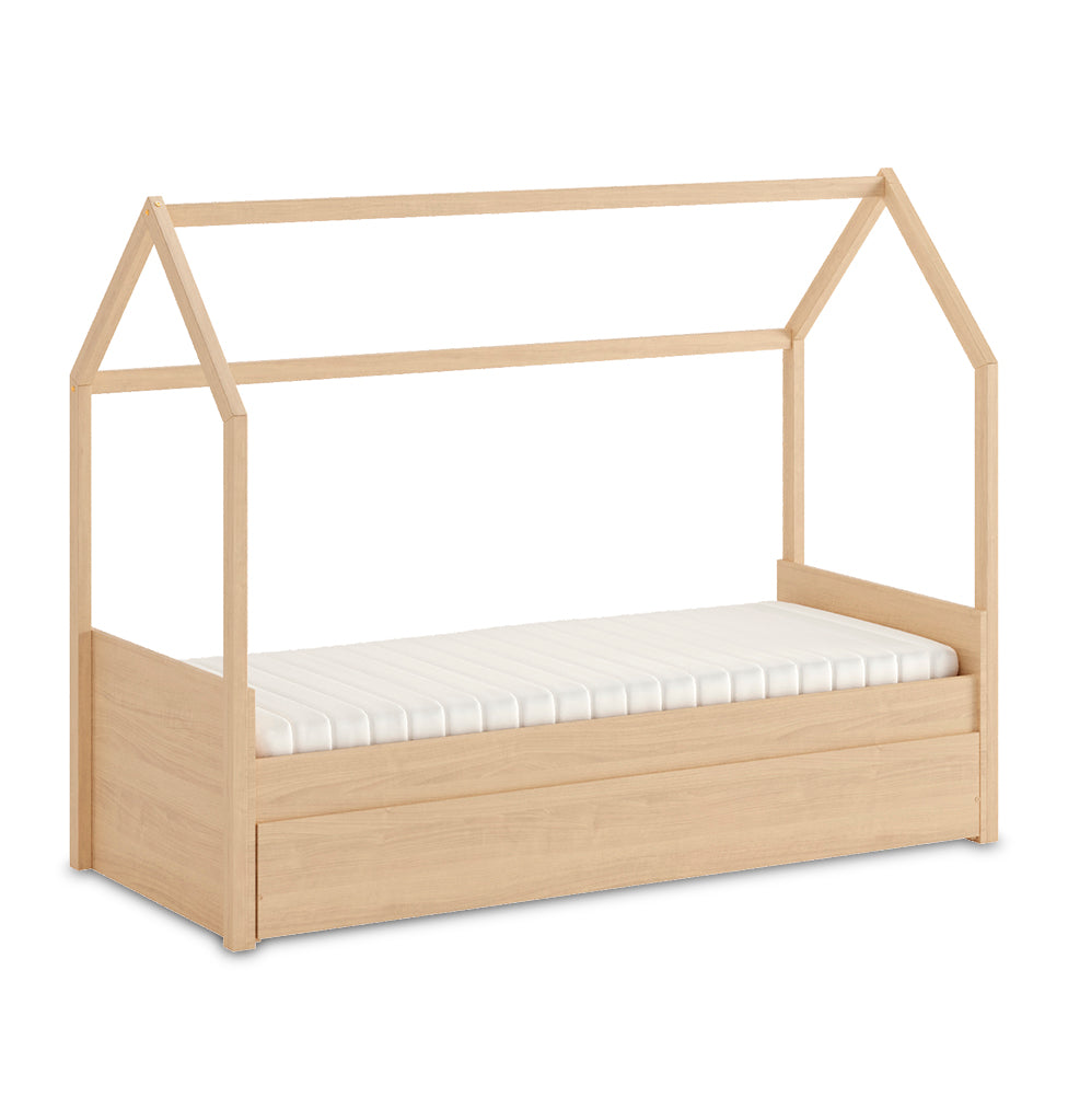 Berço Go Com Casinha Multifuncional 6 em 1 - Carvalho