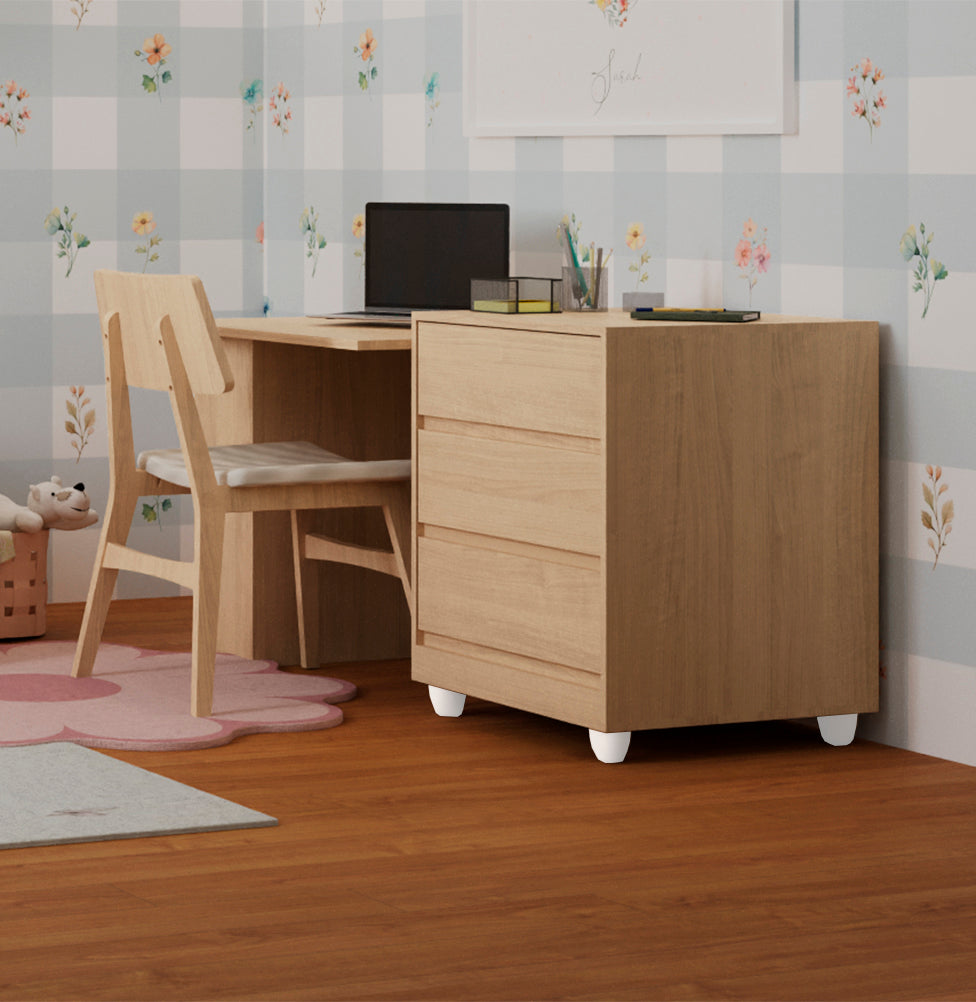 Berço Go Com Casinha Multifuncional 6 em 1 - Carvalho