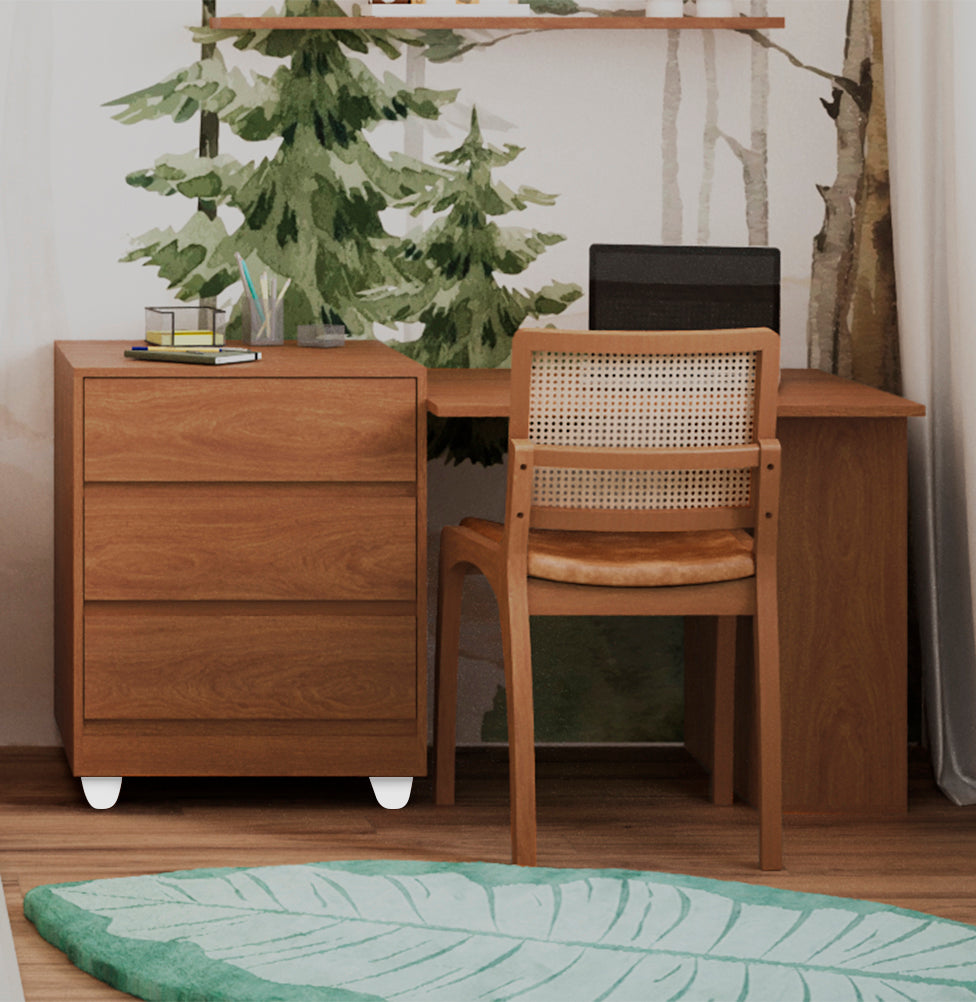 Berço Go Com Casinha Multifuncional 6 em 1 - Freijó