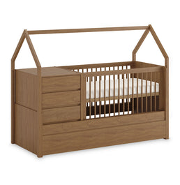 Berço Go Com Casinha Multifuncional 6 em 1 - Freijó