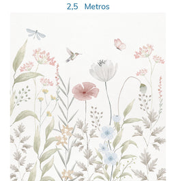 Papel de Parede Jardim do Outono Candy - Mural