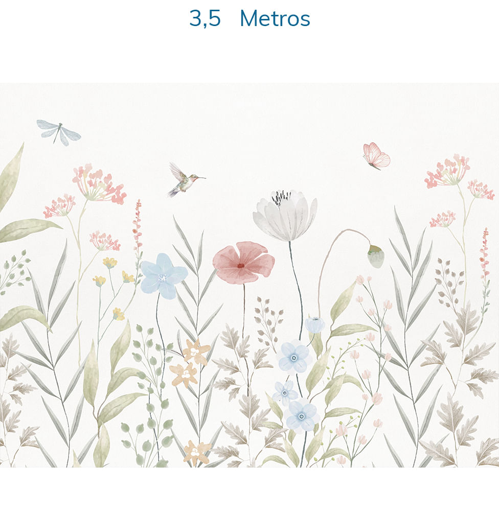 Papel de Parede Jardim do Outono Candy - Mural