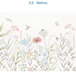 Papel de Parede Jardim do Outono Candy - Mural