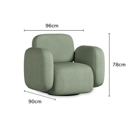 Poltrona Play - Verde