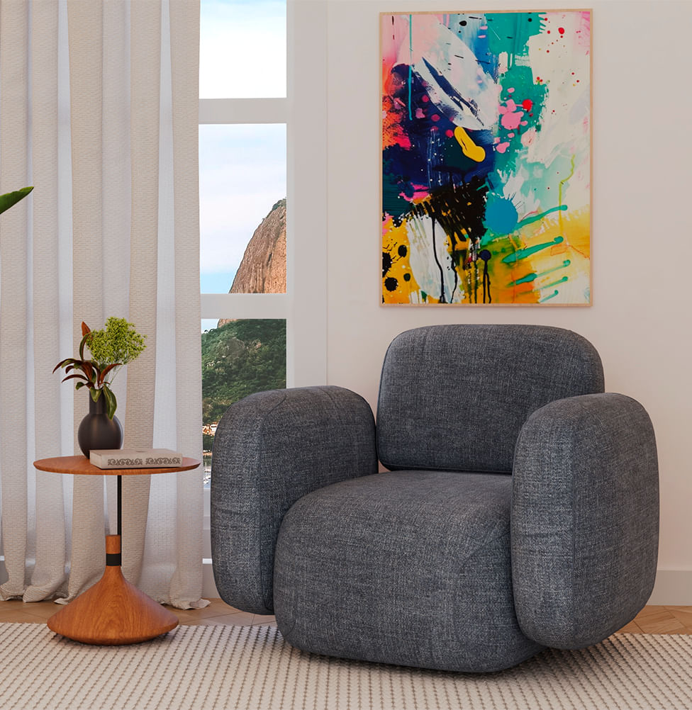 Poltrona Play - Azul