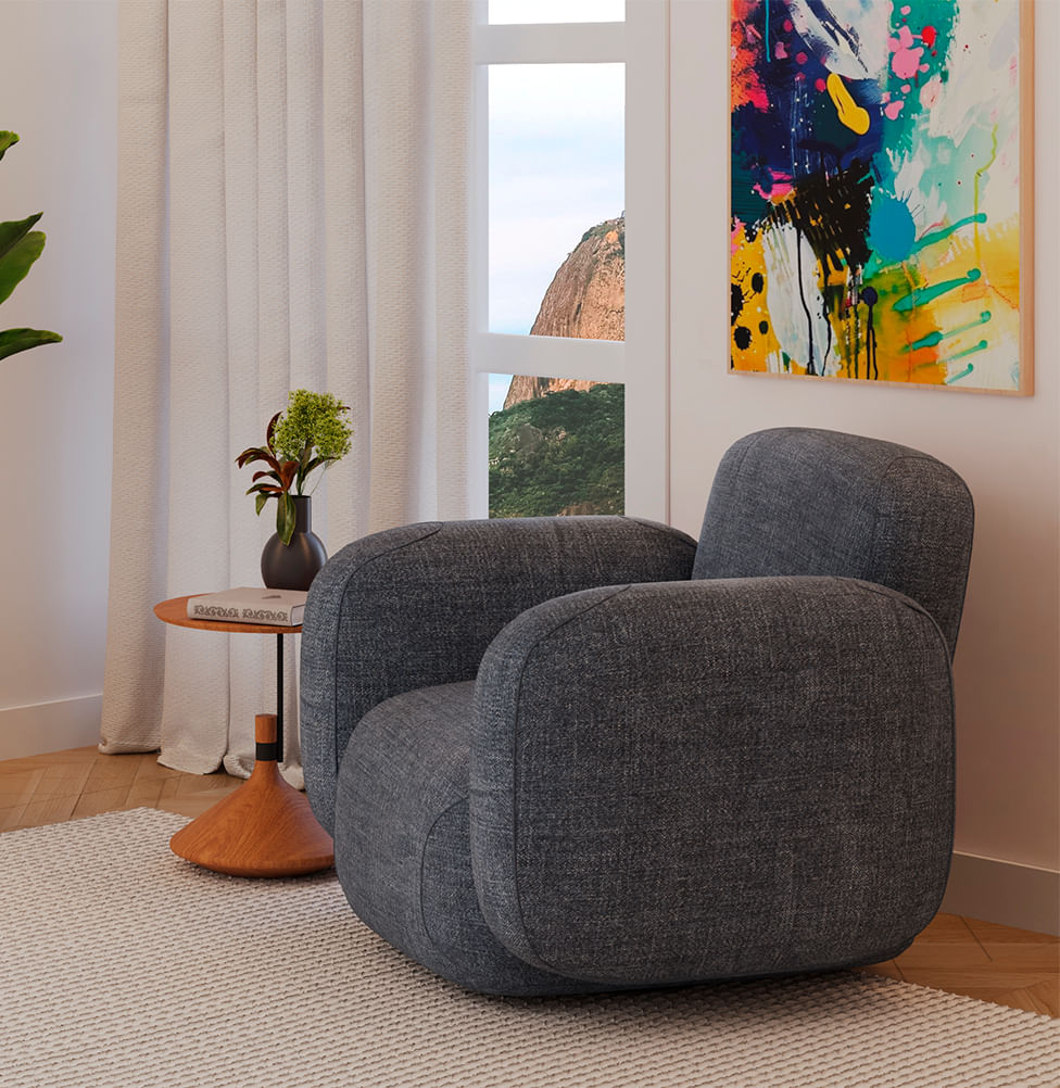 Poltrona Play - Azul