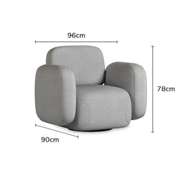 Poltrona Play - Cinza