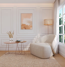 Poltrona Concha - Cru