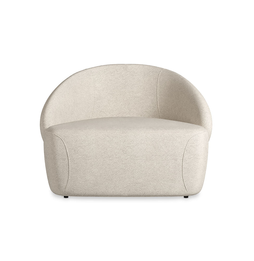 Poltrona Concha - Cru