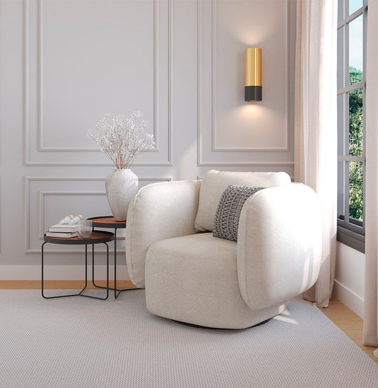 Poltrona Olivia - Cru