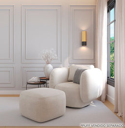 Poltrona Olivia - Cru