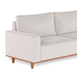 Sofá West 2,10m - Bege